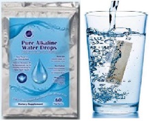 Pure Alkaline Water Drops with Bioavailable Coral Calcium